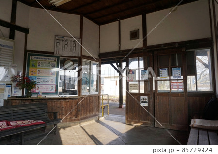 姫新線美作千代駅 駅舎(推薦産業遺産):待合室 姫新線美作千代駅 駅舎(推薦産業遺産):待合室 85729924
