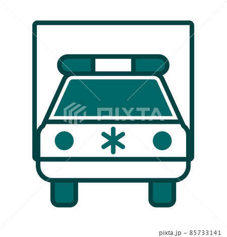 Ambulance Car Icon Ambulance Car Icon 85733141
