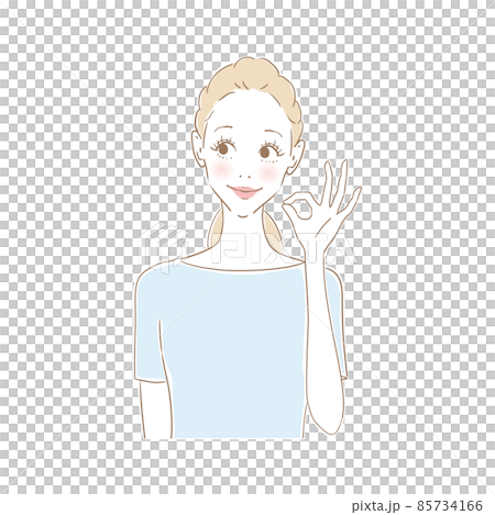 女性表情OK 女性表情OK 85734166