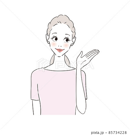 女性表情 85734228