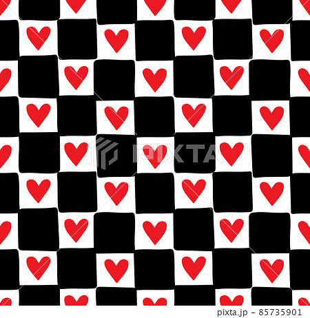 Vector seamless pattern of checkered texture Vector seamless pattern of checkered texture 85735901