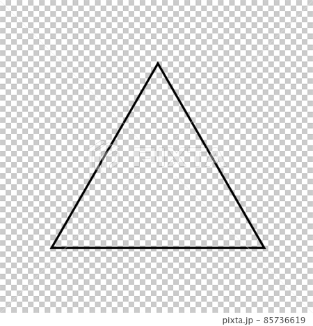 正三角形のイラスト 85736619