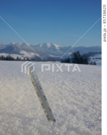 thermometer snow thermometer snow 85738620