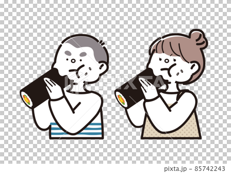 吃Ehomaki的孩子 85742243