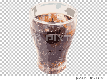 Coke illustration 85743483