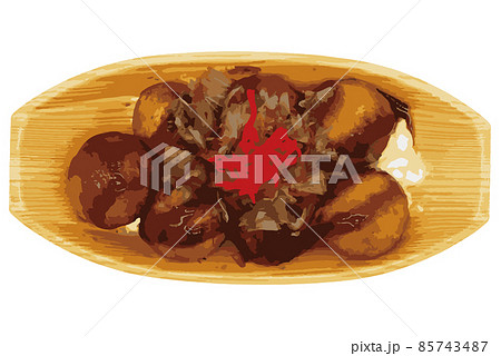 たこ焼きのイラスト 85743487