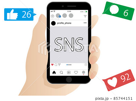 SNS・インスタグラム 85744151