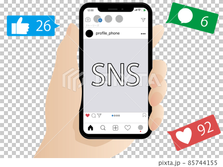 SNS, Social Network Services, photographer 85744155