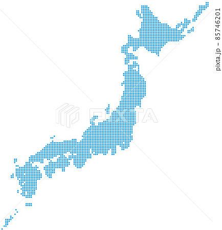 ドット日本マップ ドット日本マップ 85746201