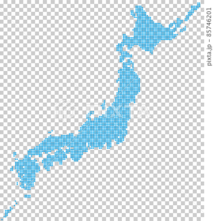 ドット日本マップ ドット日本マップ 85746201
