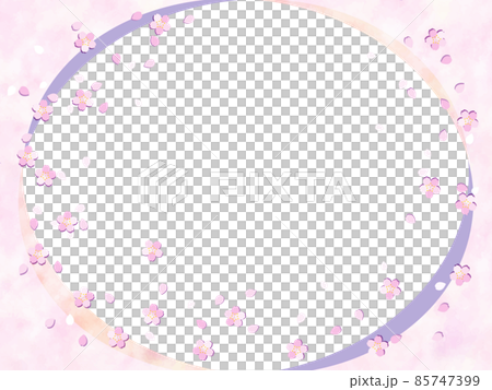 Cherry frame - Stock Illustration [85747399] - PIXTA