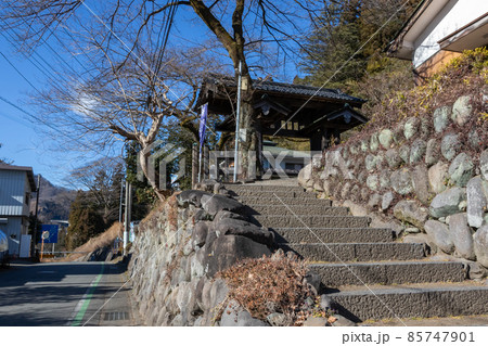 碓氷関所跡東門　群馬県安中市 85747901