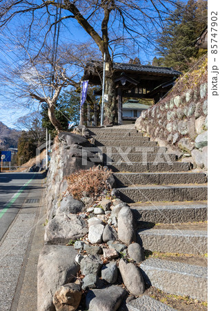碓氷関所跡東門 群馬県安中市 碓氷関所跡東門 群馬県安中市 85747902