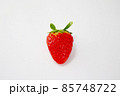 古都華いちご1個（スタジオ撮影・白バック） 85748722
