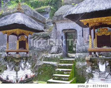 Gunung Kawi Temple and Candi in jungle at Bali Gunung Kawi Temple and Candi in jungle at Bali 85749403
