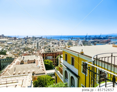 The center of Genova , Ligurian Sea , Liguria , Italy 85752657