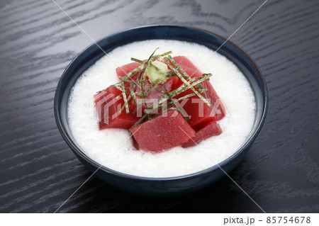 マグロの山かけ マグロの山かけ 85754678
