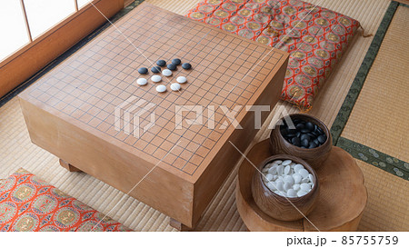 囲碁の勝負|畳と障子の和室 囲碁の勝負|畳と障子の和室 85755759