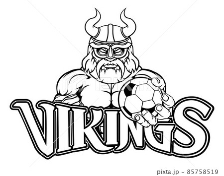 Viking Soccer Football Sports Mascot 85758519
