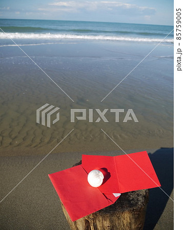 letter beach envelope letter beach envelope 85759005