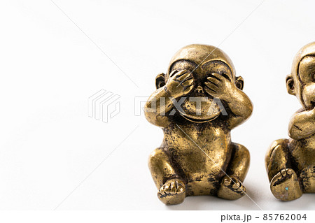 三猿 見ざる 三猿 見ざる 85762004