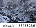 岩手県奥州市　冬の滝 85763236