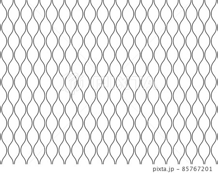 立涌 シームレスな和柄の背景のベクターイラスト 立涌 シームレスな和柄の背景のベクターイラスト 85767201