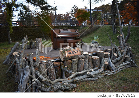 屋外のピアノ 85767915