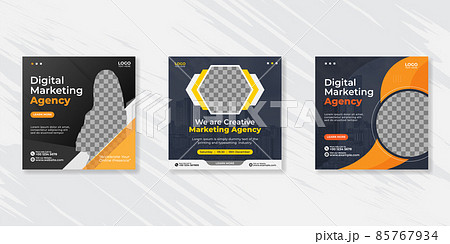 Digital business marketing social media post template. Digital business marketing social media post template. 85767934