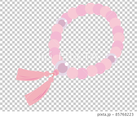 数珠のイラスト 数珠のイラスト 85768223