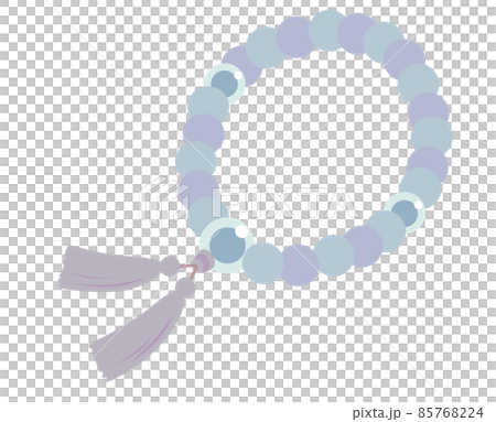 数珠のイラスト 数珠のイラスト 85768224