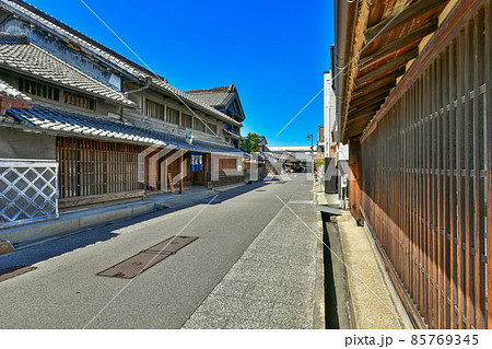 愛知県 東海道 有松の街並み 愛知県 東海道 有松の街並み 85769345
