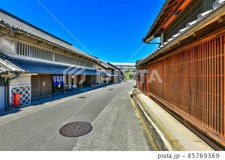愛知県　東海道　有松の街並み 85769369