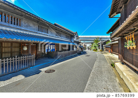 愛知県　東海道　有松の街並み 85769399