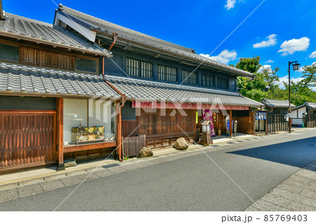 愛知県 東海道 有松の街並み 愛知県 東海道 有松の街並み 85769403