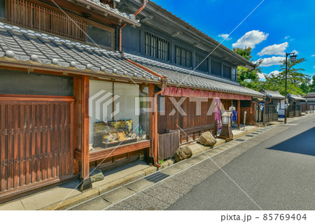 愛知県　東海道　有松の街並み 85769404