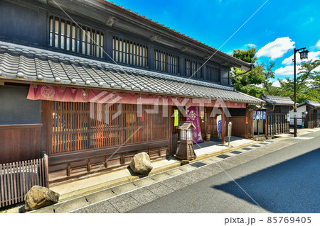 愛知県 東海道 有松の街並み 愛知県 東海道 有松の街並み 85769405