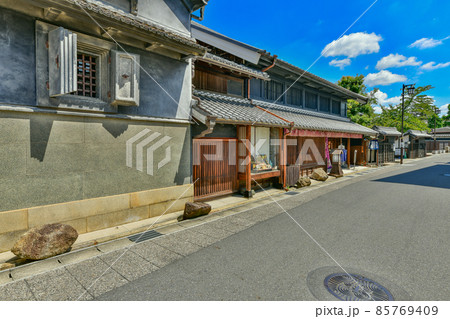 愛知県　東海道　有松の街並み 85769409