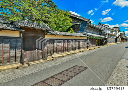 愛知県　東海道　有松の街並み 85769413