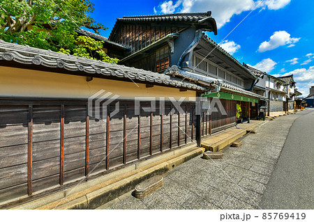 愛知県　東海道　有松の街並み 85769419