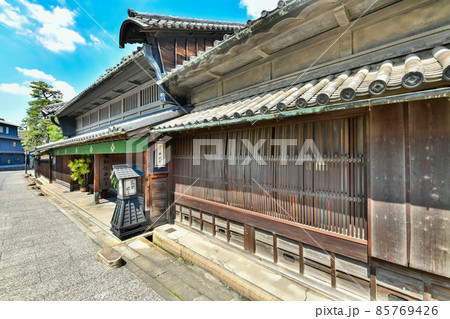 愛知県 東海道 有松の街並み 愛知県 東海道 有松の街並み 85769426