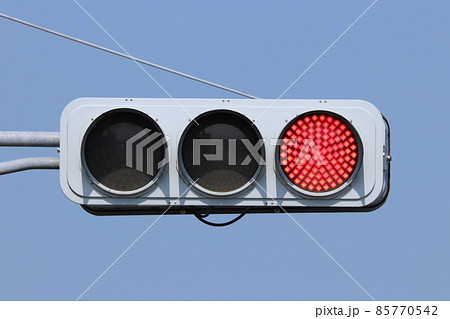 LED信号機  赤信号 85770542