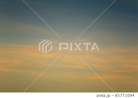 Twilight sky with clouds in the sun rises. 85771094