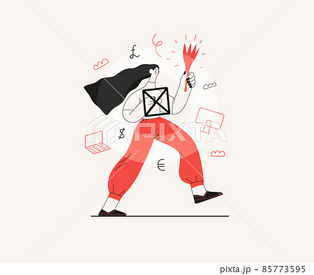 Startup illustration. Concept of building new business 85773595