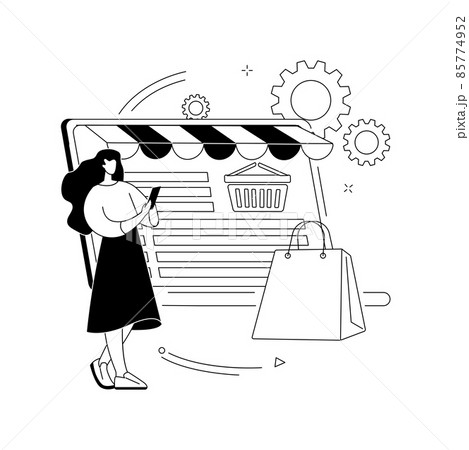 Order processed abstract concept vector illustration. 85774952