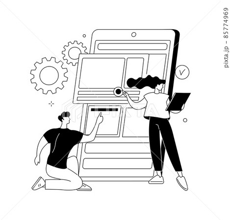 Experience design abstract concept vector illustration. Experience design abstract concept vector illustration. 85774969