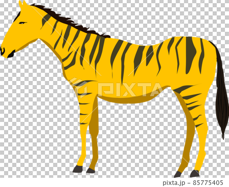 虎馬のイラスト素材 [85775405] - PIXTA