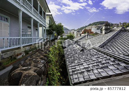 長崎　東山手洋風住宅群　長崎県長崎市 85777812