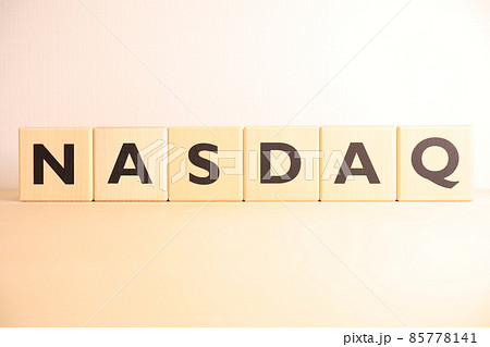 ナスダック（NASDAQ）のイメージ（文字・アルファベットテキスト） 85778141