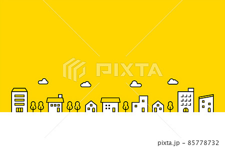 街並みベクター素材 街並みベクター素材 85778732